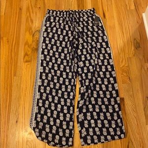 Crown & Ivy pineapple pants